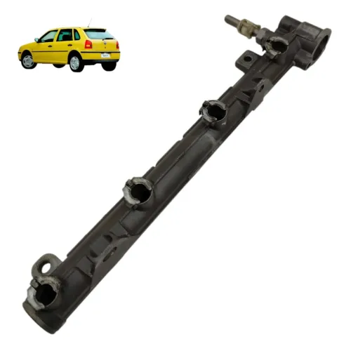 Flauta bico injetor VW Gol 1.0 16v g3 1999 2000 2001 2002 03