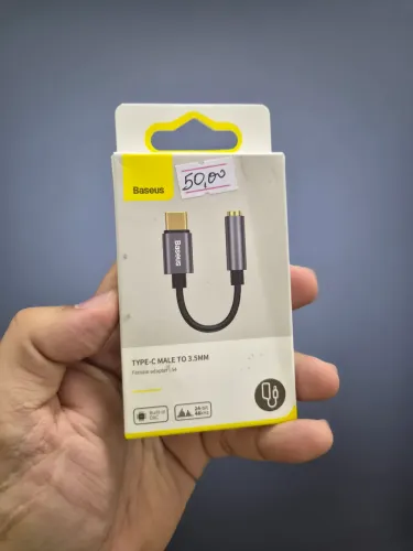 Adaptador tipo C para P2 3.5mm Baseus