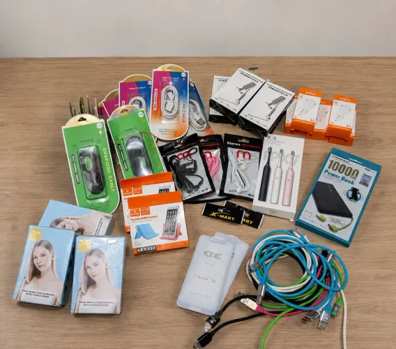 Lote - acessórios eletrônicos 