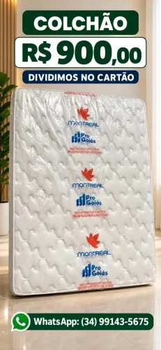 COLCHÃO MONTREAL - R$ 900,00