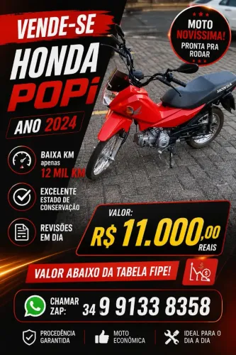 Moto Honda POP i 2024