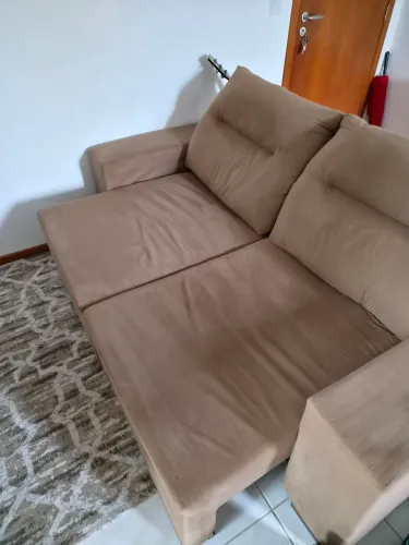 Sofá retrátil reclinável 2 lugares