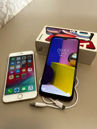 iPhone 6sPlus + Samsumg A10s