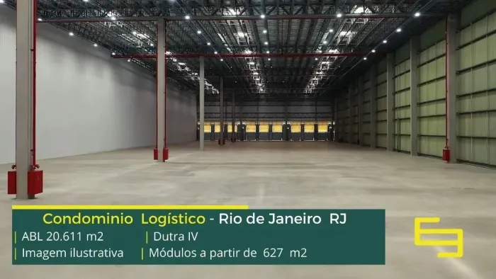 Galpão logístico para alugar em Queimados - RJ