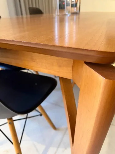 mesa de jantar retangular 8 lugares 200x100