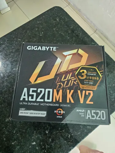 Placa mãe A520m - NOVA