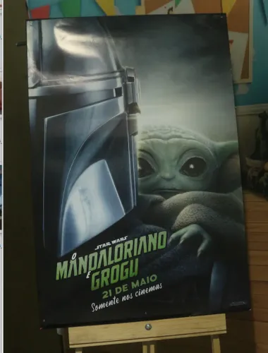 Pôster do filme "O Mandaloriano e Grogu"