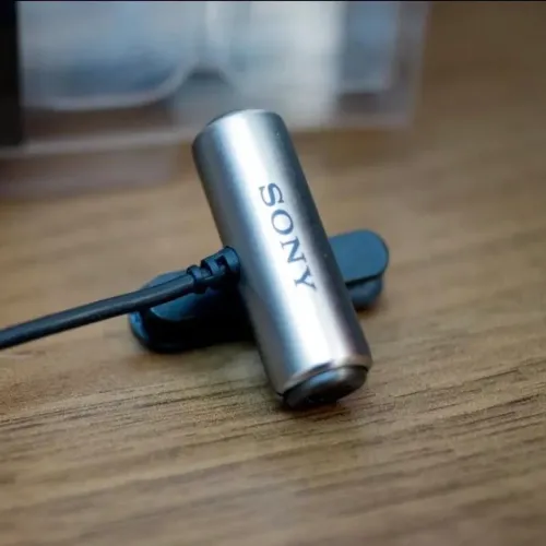 Microfone de Lapela Sony ECM-CS3 - Seminovo