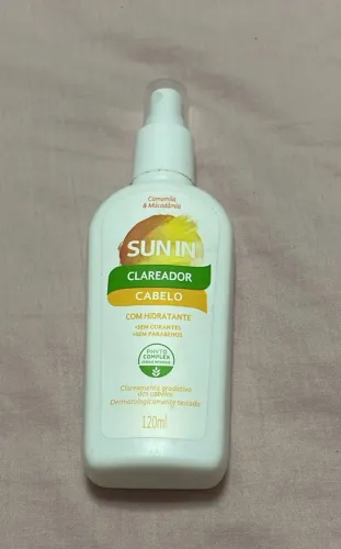 Sun in- clareador de cabelo