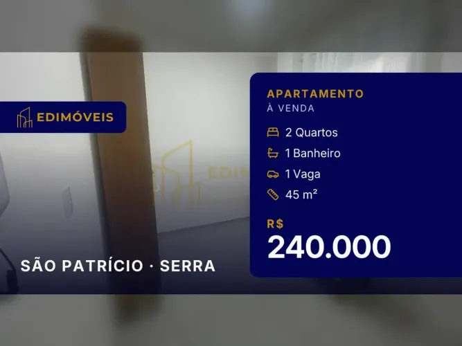 São Patrício: Apartamento 2 quartos em condomínio com infraestrutura completa