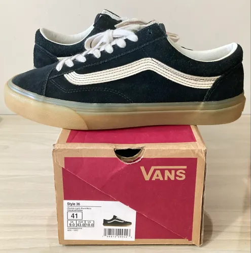 Vans Style 36 Black/Mars - Tamanho 41 BR