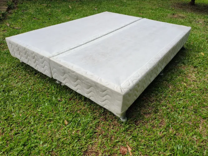 Com entrega base box Queen 