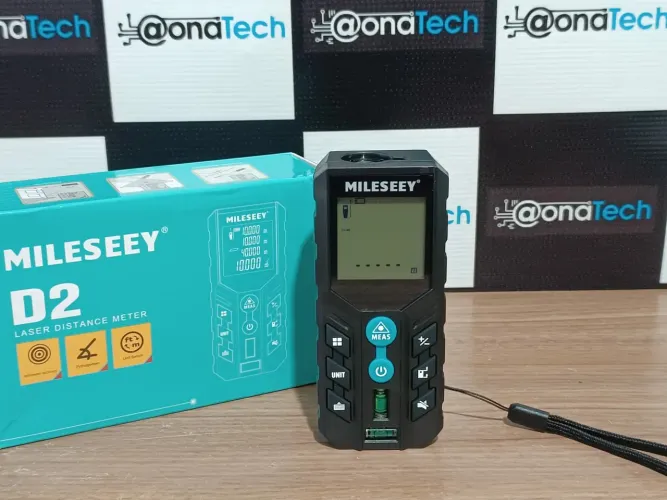 Queima de estoque Trena a laser mileseey D2 40M interno, sem pilha