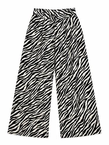 Calça PP/32 Pantalona Zebra Hering