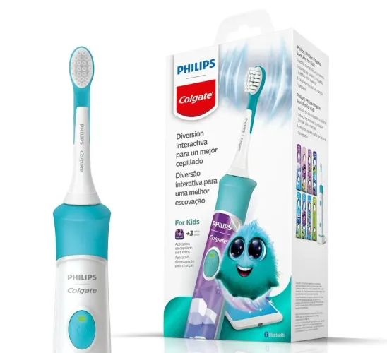 Escova de dente Elétrica Philips Colgate SonicPro Kids