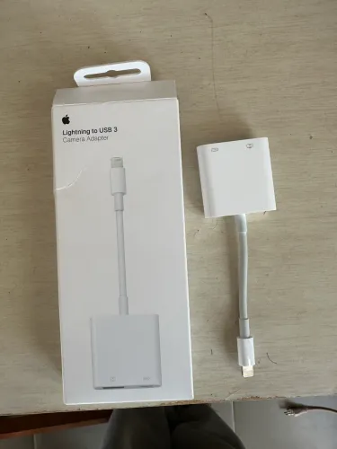 Adaptador Lightning usb 3 iPhone
