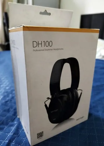 Fone de ouvido profissional para bateristas DH100 Behringer  (Novo, Sem Uso Na Caixa)