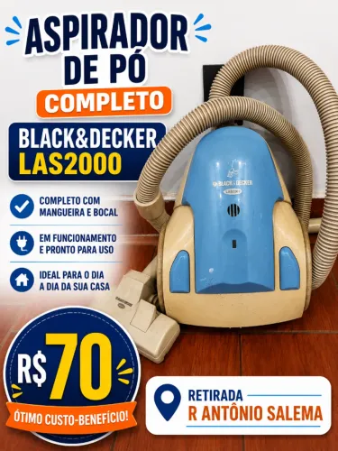 Aspirador de pó Black&Decker