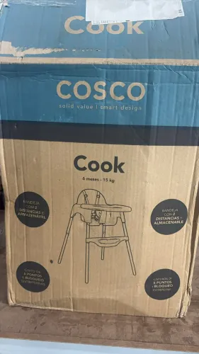 Cadeira de Alimentação Cosco Cook até 15kg Nova