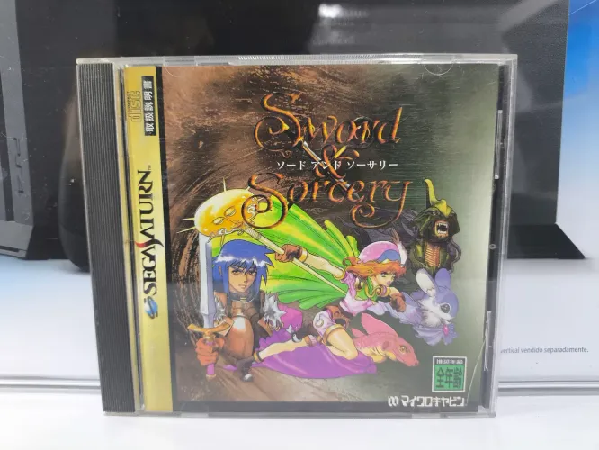 Jogo - Sword & Sorcery - Sega Saturn JP