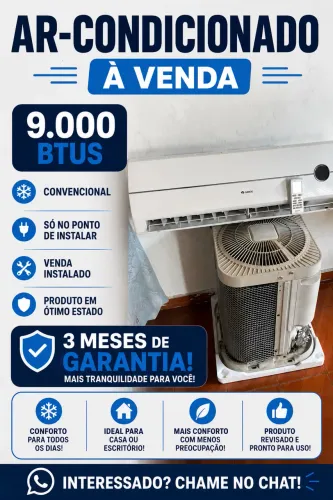 Ar condicionado 9.000btus watts *48