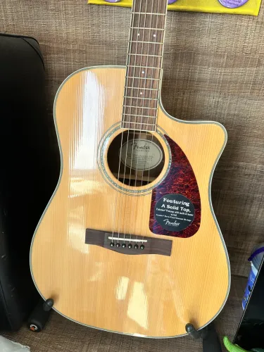 Violão Fender CD220SCE Ovangkol