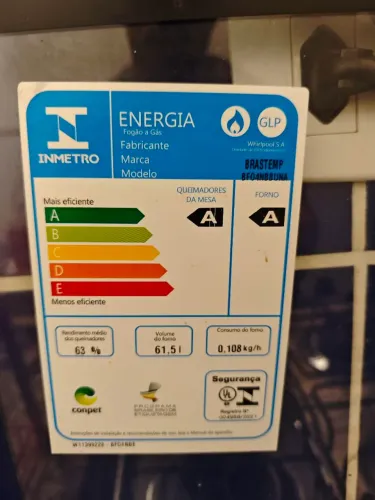 Fogão semi-novo 4 bocas + Forno biivolt | adaptado para gás encanado