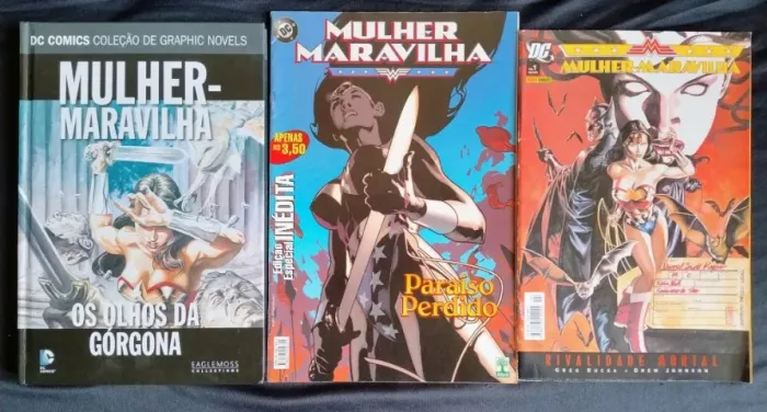 Lote 3 hqs Mulher-Maravilha