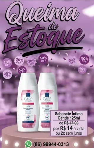 Sabonete Íntimo Gentle 125ml
