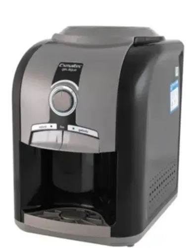 Bebedouro de Água Esmaltec de Mesa - Refrigerado por Compressor Stilo Black EGM30