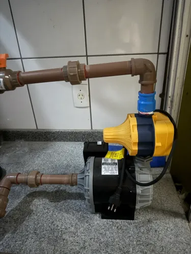 Bomba Pressurizadora Com Pressostato Eletronica 1/2 Cv Syllent Impulse - 220V