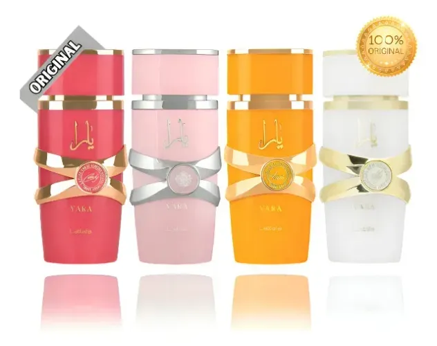 4 Perfumes Lattafa Yara Feminino Edp Com 25 Ml Cada
