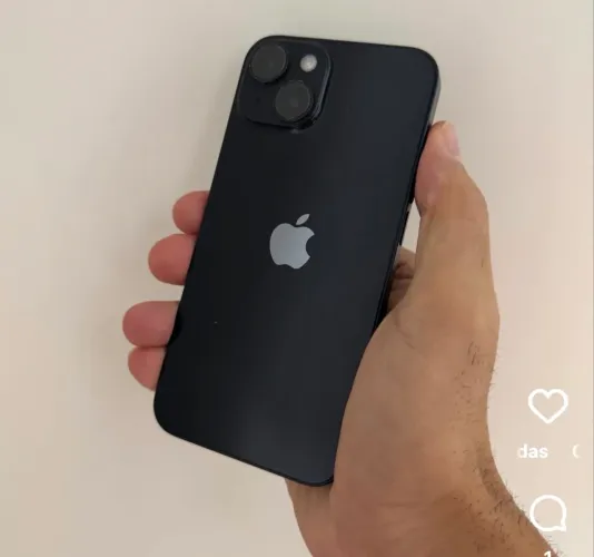 iPhone 14 preto 128GB 6 meses de garantia