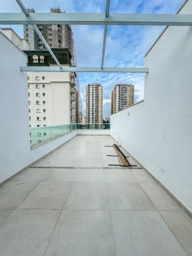 Coberturas com Elevador 02 dormitórios à venda, 120 m² no bairro Campestre - Santo André S