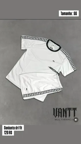 Conjunto dry Fit masculino 