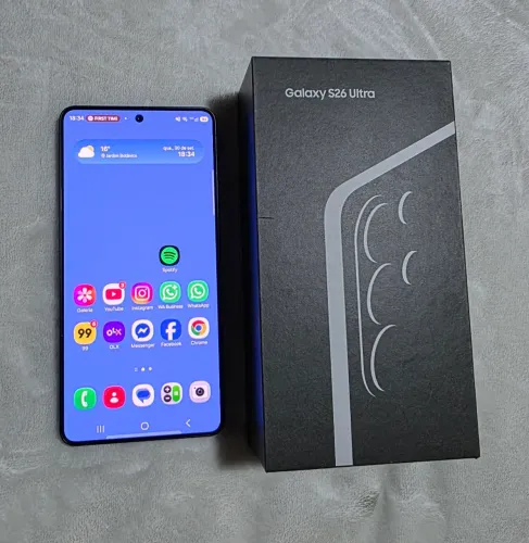 S26 ÚLTRA 256GB COMPLETO.