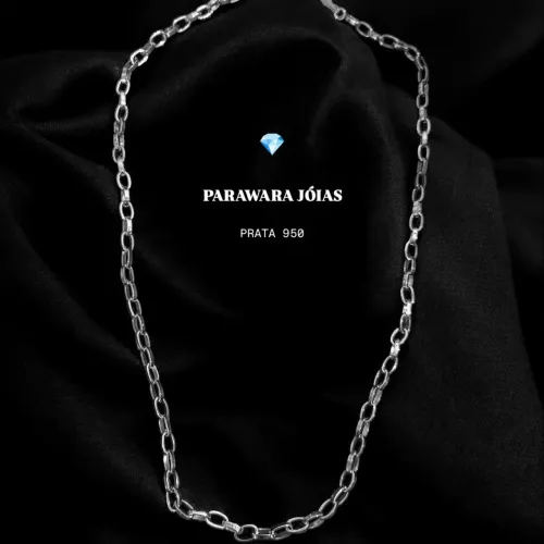 Cordão corrente de prata masculino 