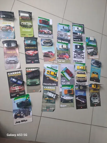 Miniaturas de automóveis carros ! Corcel,passat,Fiat 157 e outros