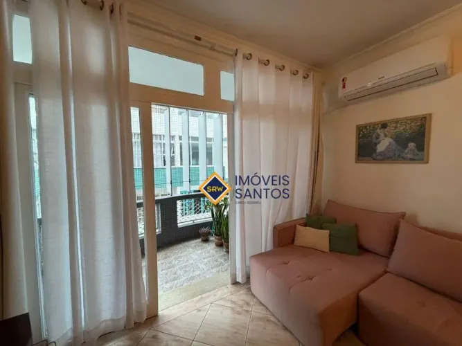 GONZAGA - SANTOS | Apartamento Impecável | 2 dormitórios e varandas espetaculares