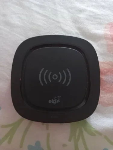 Carregador de Mesa Wireless ELG (modelo WQ5) Carregamento por indução (tecnologia Qi)