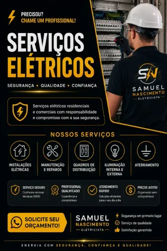 ? ELETRICISTA EM FEIRA DE SANTANA | INSTALAÇÕES E MANUTENÇÃO ELÉTRICA