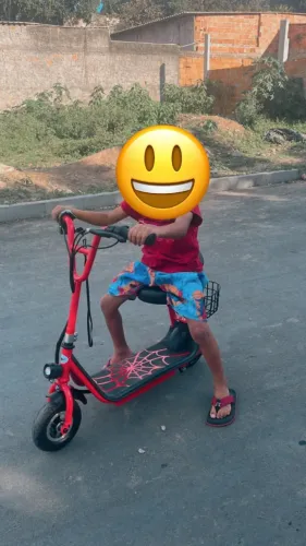 Bike infantil elétrica