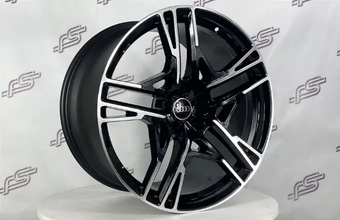 Jogo De Rodas Audi R8 2023 Original  Preto Diamantado 5x112 - 20x8,5 e 20x11