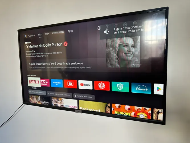 TCL 42" Smart TV com Android TV