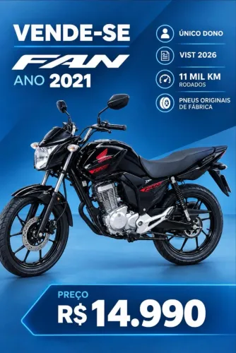 Honda CG 160 Fan 2021