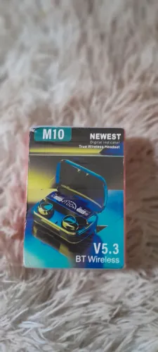 ? Fone de Ouvido Bluetooth M10 TWS (Versão 5.3) - Novo na Caixa