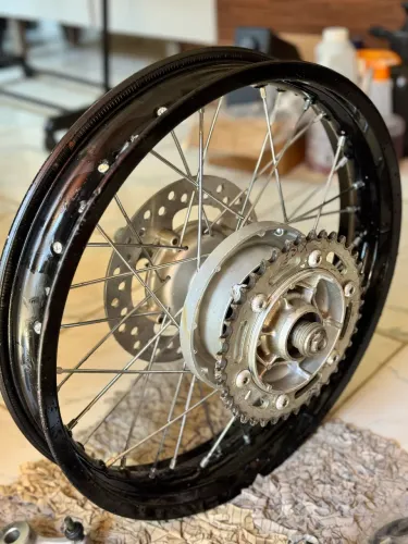 Kit roda traseira completa xre Sahara 300