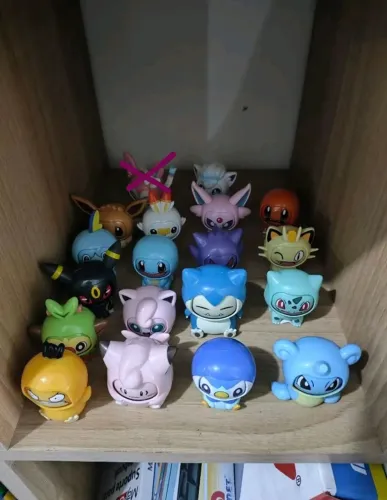 Pokémon troca faces sortidos - CONSULTAR DISPONIBILIDADE