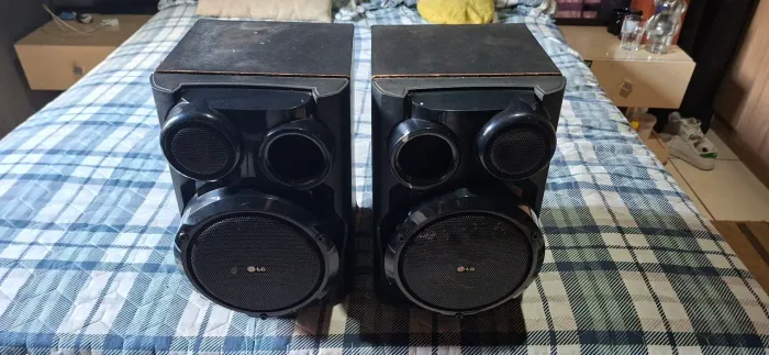 Caixas LG vazia para projeto