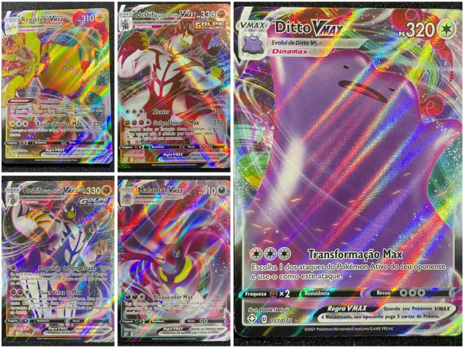 Cartas Pokémon - Valores na Descrição 
